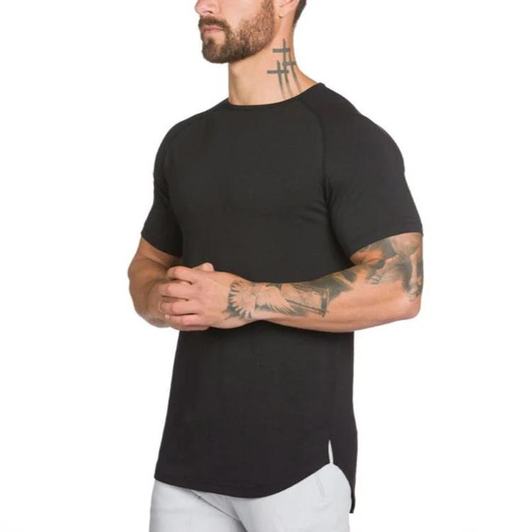 Fitness Men's Long Breathable Sports T-shirt