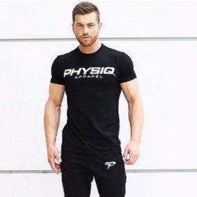 Men Short Sleeve Fitness T-Shirts