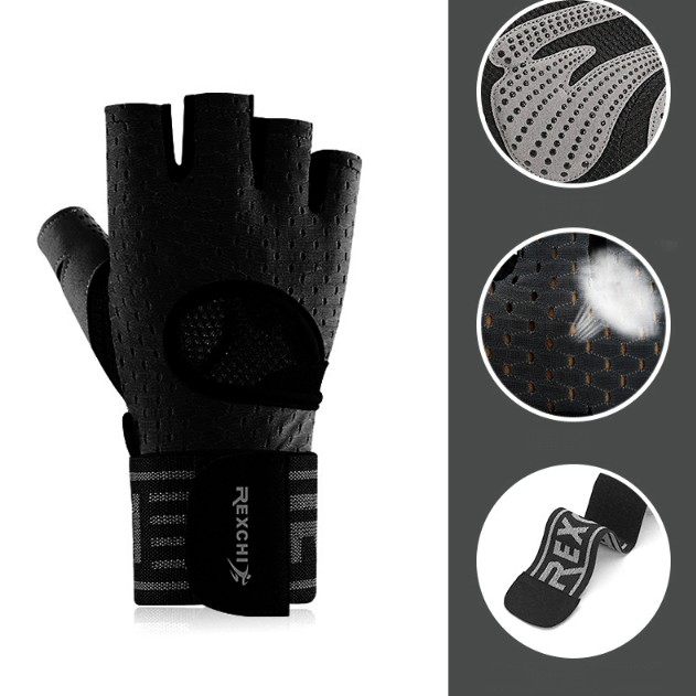 Gym Fitness Gloves Weightlifting Crossfit Gloves