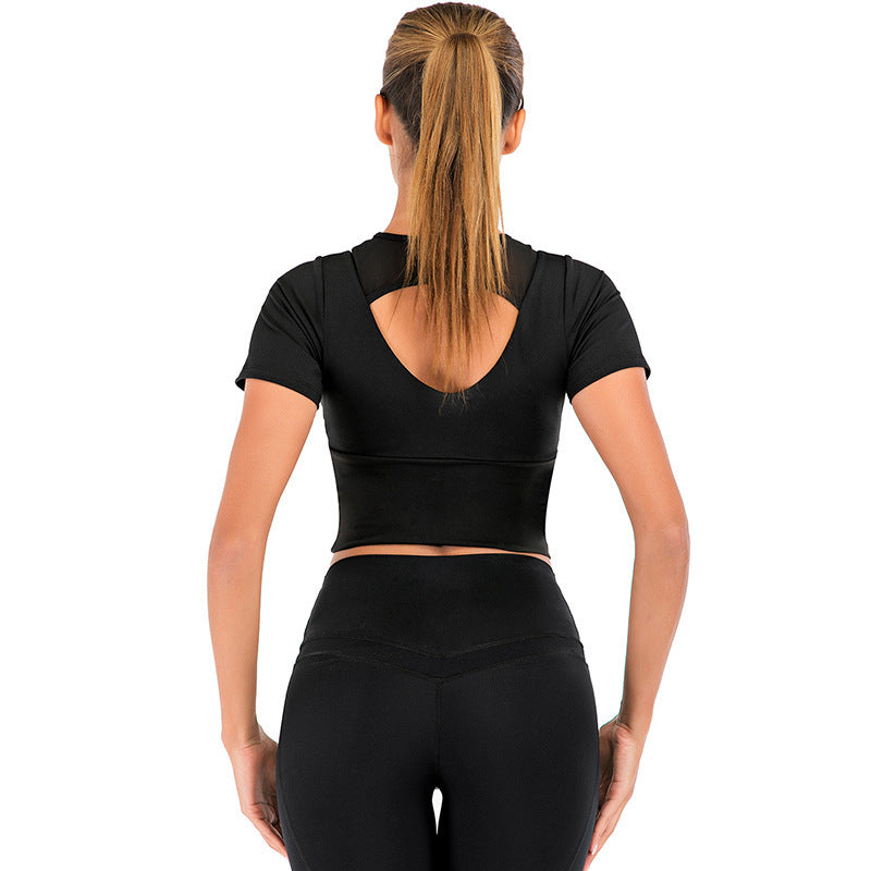 Fitness Short-sleeved Quick-drying Top