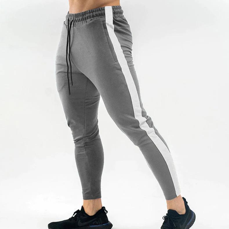 Sport Fitness Patch Straight Slim Joggers