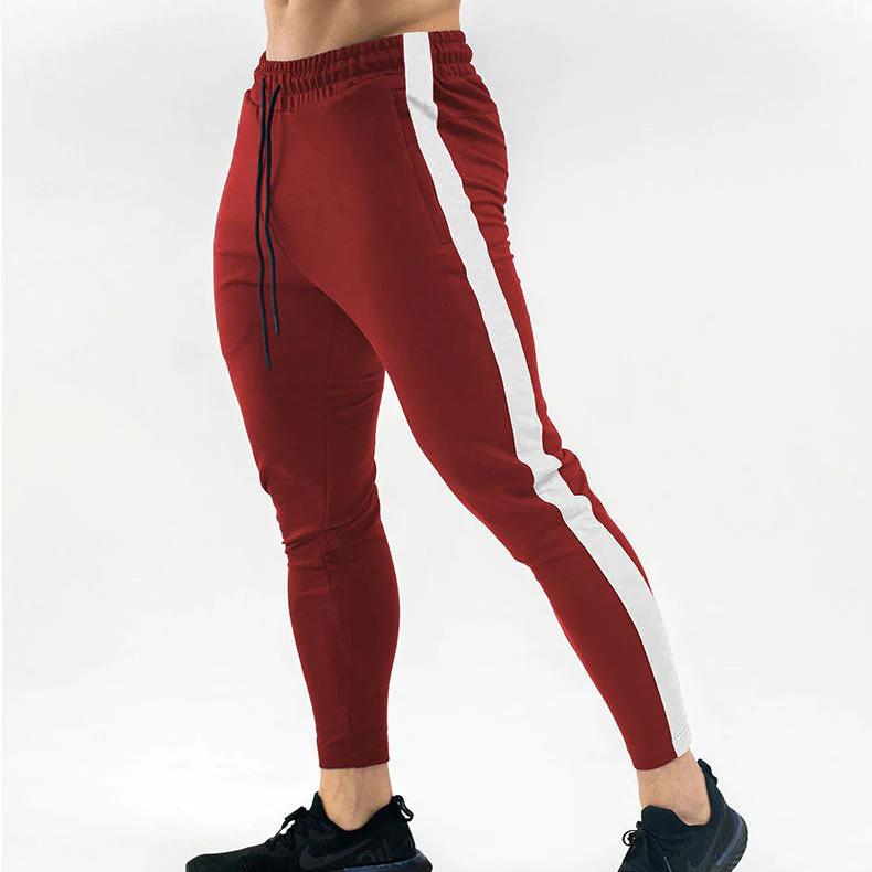 Sport Fitness Patch Straight Slim Joggers