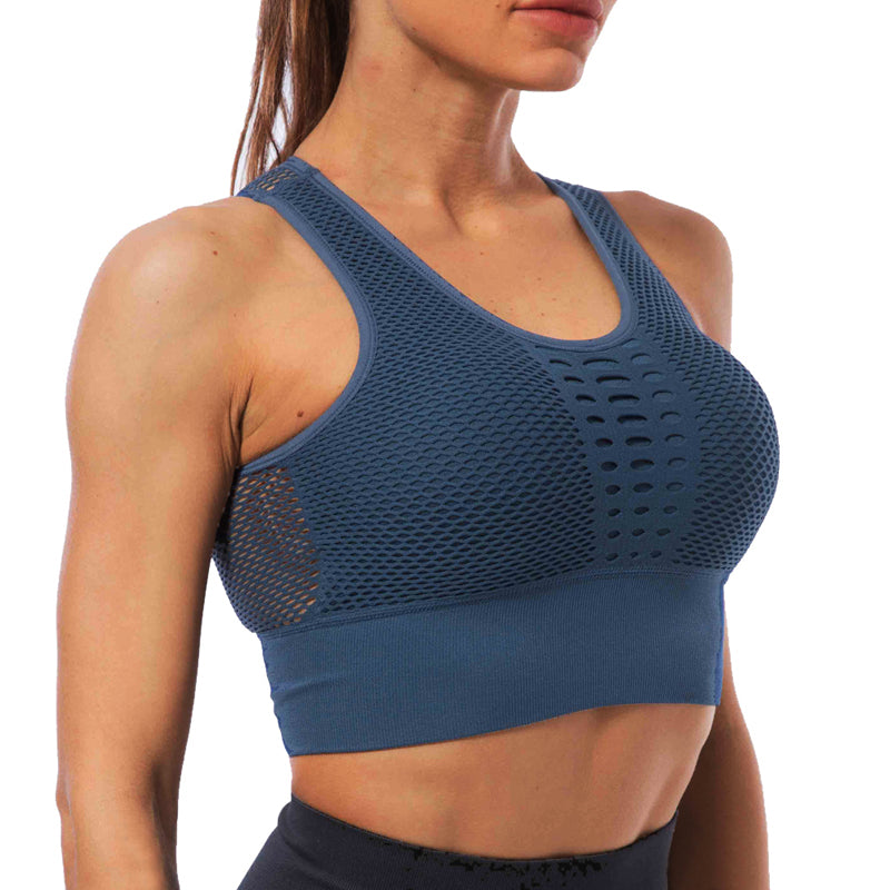 Breathable Sports Bra Running Fitness