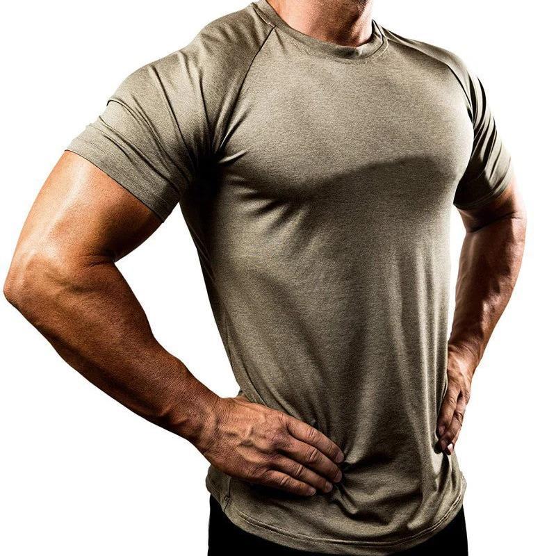 Fitness Quick-Drying Breathable High-Elastic T-Shirt