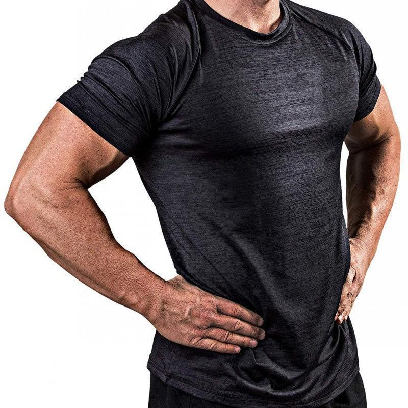 Fitness Quick-Drying Breathable High-Elastic T-Shirt