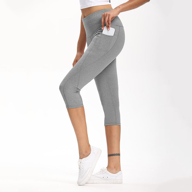 Hips Slim Fitness Cropped Leggings