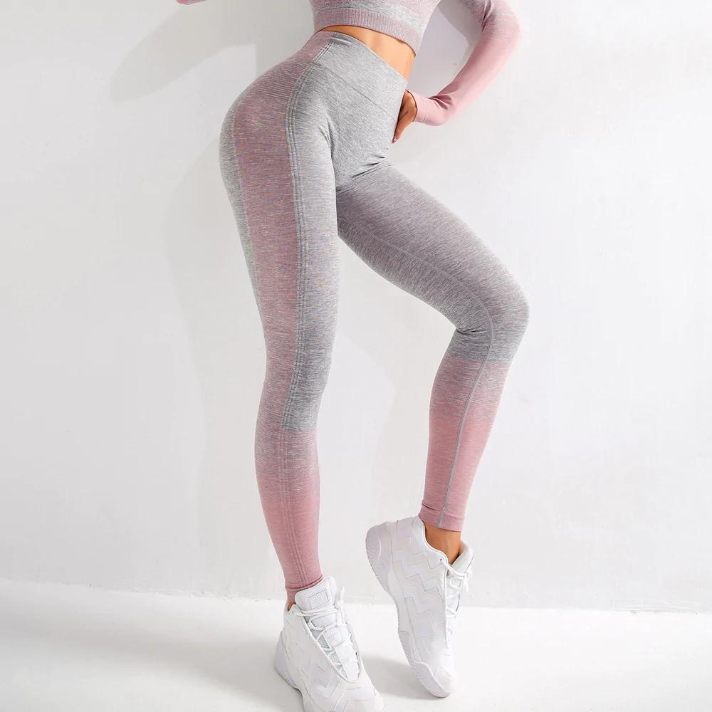 Gym High Waist Knitted Leggings