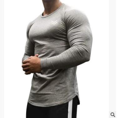 Long Sleeve Gym Quick Dry Fitness T Shirt