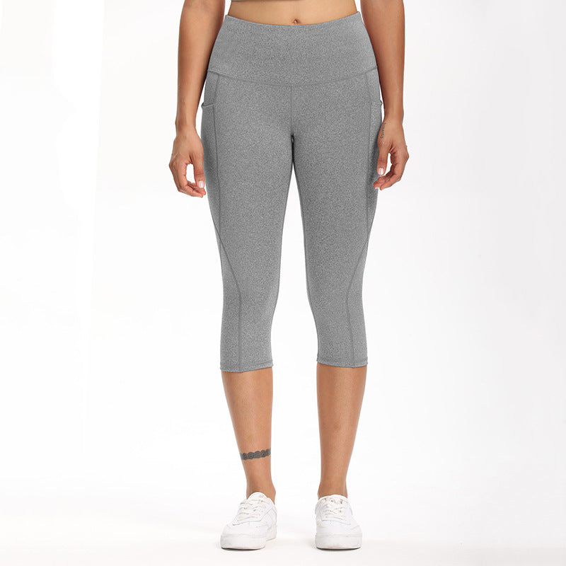 Hips Slim Fitness Cropped Leggings