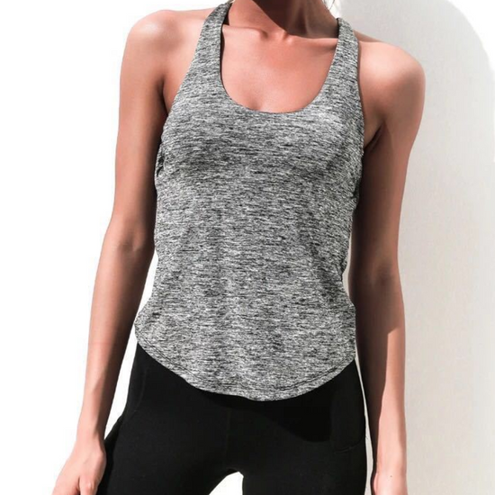 Fitness Running Top Fake Bra Two Pieces