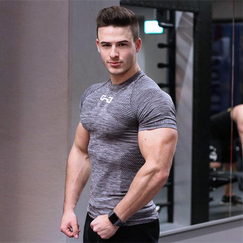 Gym Short-sleeve T-Shirt Quick Dry