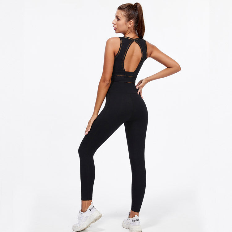 High-elastic Leggings Running Fitness Suit