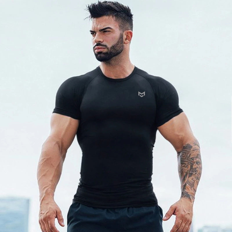 Gym Short-sleeve T-Shirt Quick Dry